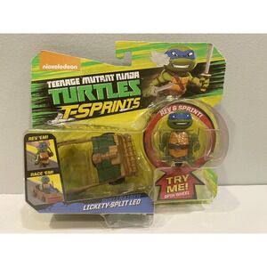 NEW Teenage Mutant Ninja Turtles Toy T-Sprints Lickety Split Leo Shellraiser